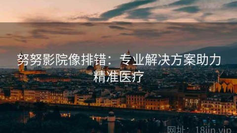 努努影院像排错：专业解决方案助力精准医疗