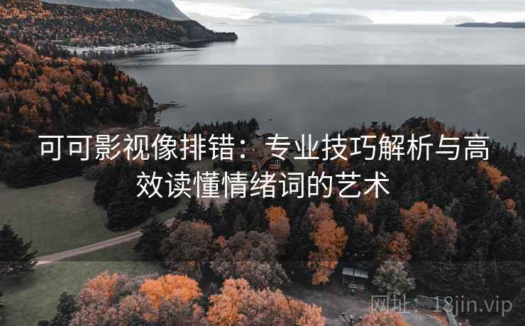 可可影视像排错：专业技巧解析与高效读懂情绪词的艺术